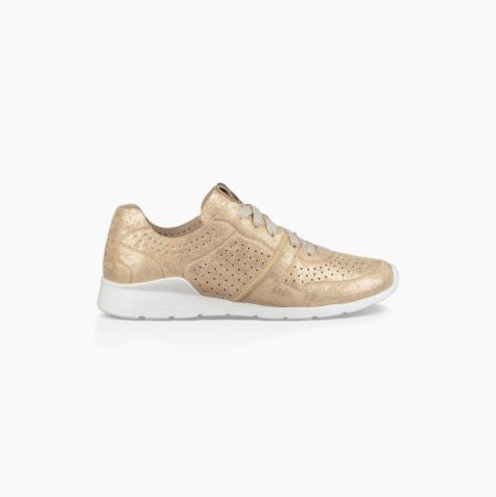 UGG Tye Stardust Gold Sneakers for Women (UEHJ30852)